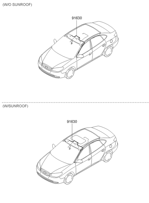 2007 Hyundai Elantra Engine Room Wiring Diagram 2