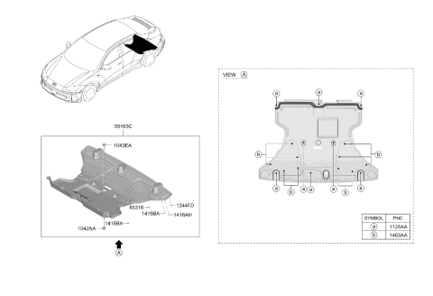 2024 Hyundai Ioniq 6 Rear Suspension Control Arm Diagram 2