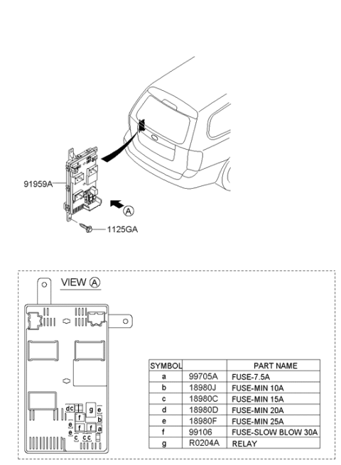 2006 Hyundai Entourage Produced After OCT.30.2006 Floor Wiring Diagram 2