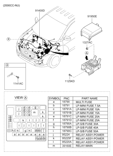 2014 Hyundai Tucson Front Wiring Diagram 2