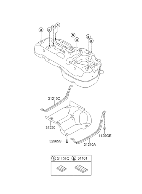 2014 Hyundai Tucson Fuel System Diagram 2