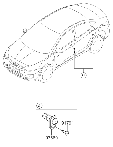 2016 Hyundai Accent Switch Diagram 2