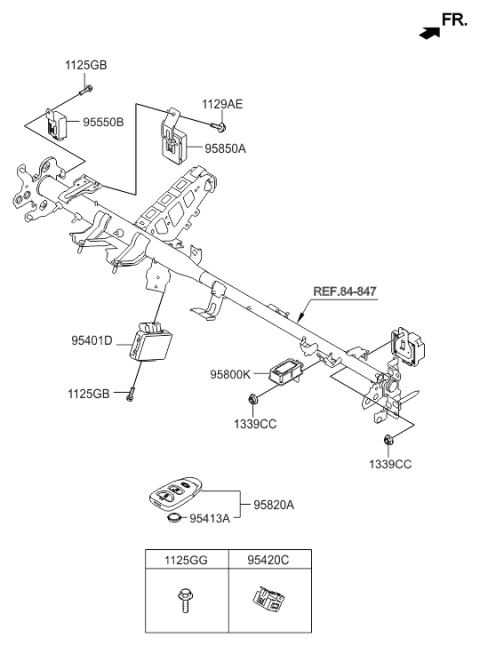 2016 Hyundai Accent Relay & Module Diagram 2