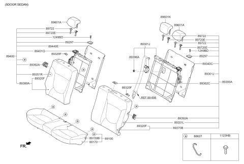2016 Hyundai Accent 2nd Seat Diagram 2