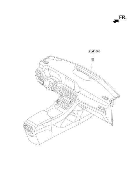 2020 Hyundai Palisade Front Door Locking Diagram 2