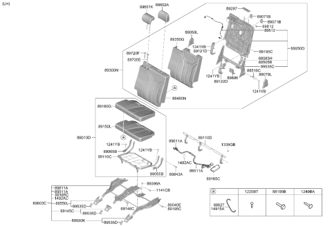 2020 Hyundai Palisade 3rd Seat Diagram 2