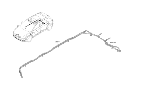 2024 Hyundai Ioniq 5 US made Traction Motor & GDU Diagram 2