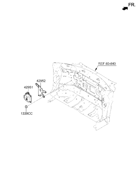 2024 Hyundai Ioniq 5 US made Traction Motor & GDU Diagram 3