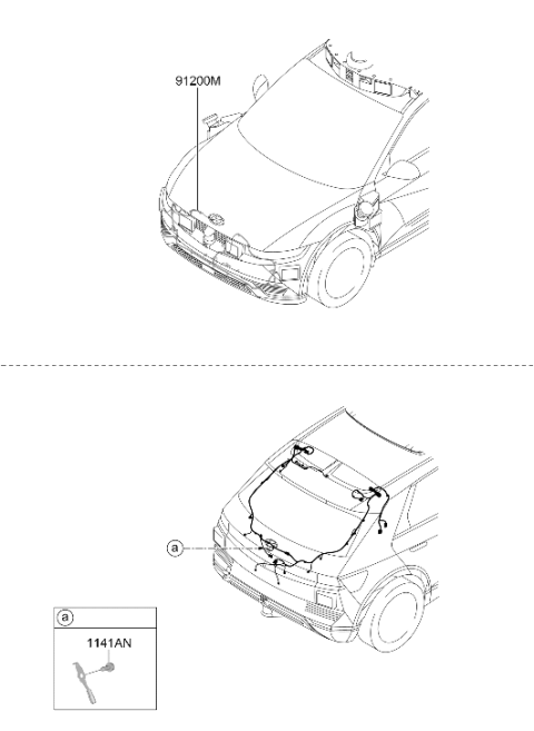 2024 Hyundai Ioniq 5 US made Miscellaneous Wiring Diagram 2