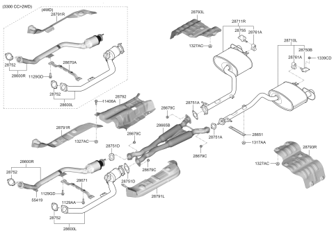 2019 Hyundai Genesis G70 Bolt Diagram for 11294-10406-B