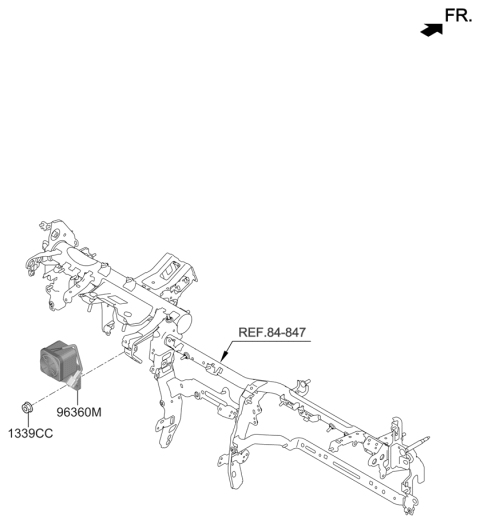 2019 Hyundai Genesis G70 Instrument Cluster Diagram 2