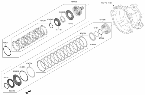 2019 Hyundai Genesis G70 Transaxle Clutch - Auto Diagram 2