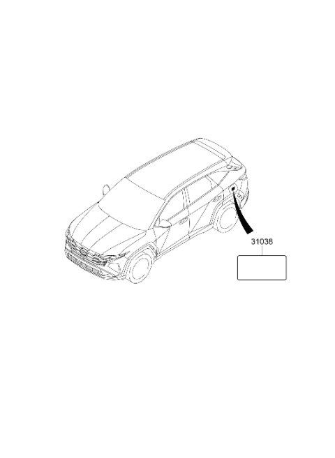 2025 Hyundai Tucson Hybrid Fuel System Diagram 4