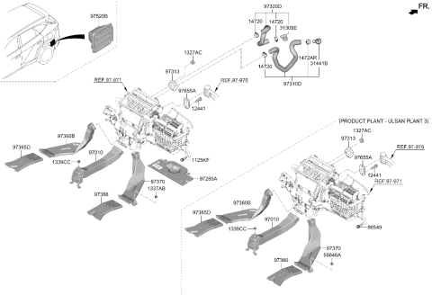 2026 Hyundai Tucson Quick Connector Diagram for 97333-S0000