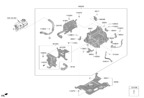 2025 Hyundai Tucson Screw Machine Diagram for 12290-05121