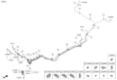 2025 Hyundai Tucson Hybrid Fuel Line Diagram 2