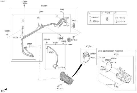 2025 Hyundai Tucson Bolt Diagram for 97647-AT000
