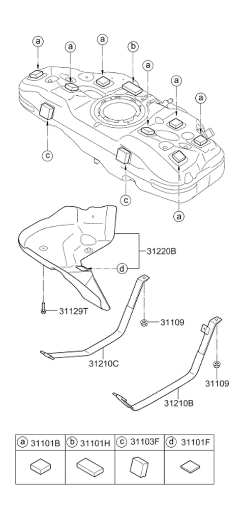 2022 Hyundai Accent Fuel System Diagram 2