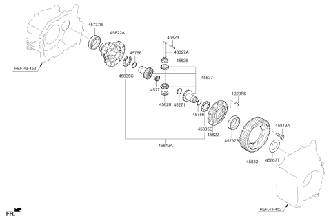 2020 Hyundai Accent Transaxle Gear - Auto Diagram 2