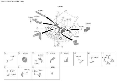2022 Hyundai Sonata Control Wiring Diagram 2