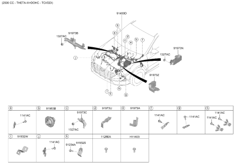 2022 Hyundai Sonata Control Wiring Diagram 3