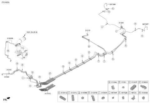 2022 Hyundai Sonata Fuel Line Diagram 2