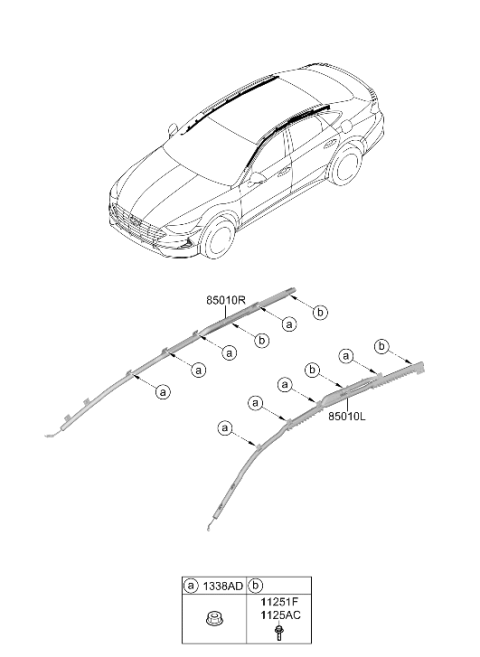 2022 Hyundai Sonata Air Bag System Diagram 2