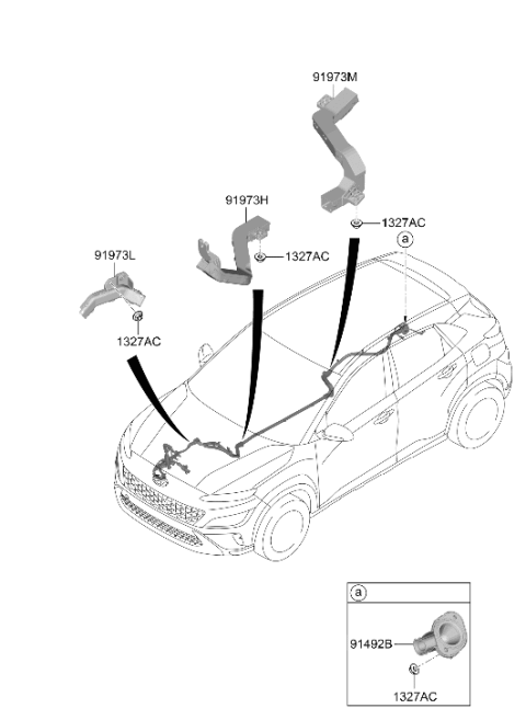 2022 Hyundai Kona Front Wiring Diagram 2