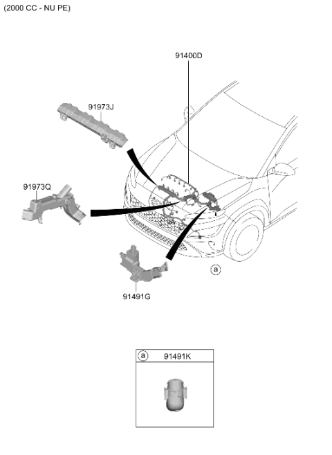 2022 Hyundai Kona Control Wiring Diagram 2