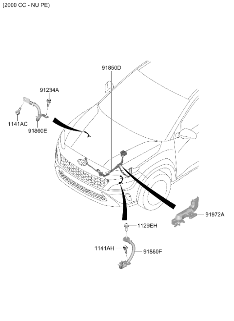 2022 Hyundai Kona Miscellaneous Wiring Diagram 2