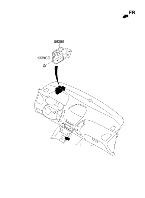 2015 Hyundai Tucson Fuel Cell Speaker Diagram 2