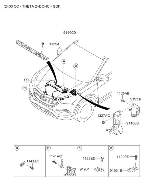 2017 Hyundai Santa Fe Sport Control Wiring Diagram 2
