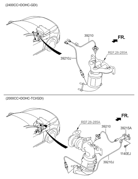 2016 Hyundai Sonata Electronic Control Diagram 3