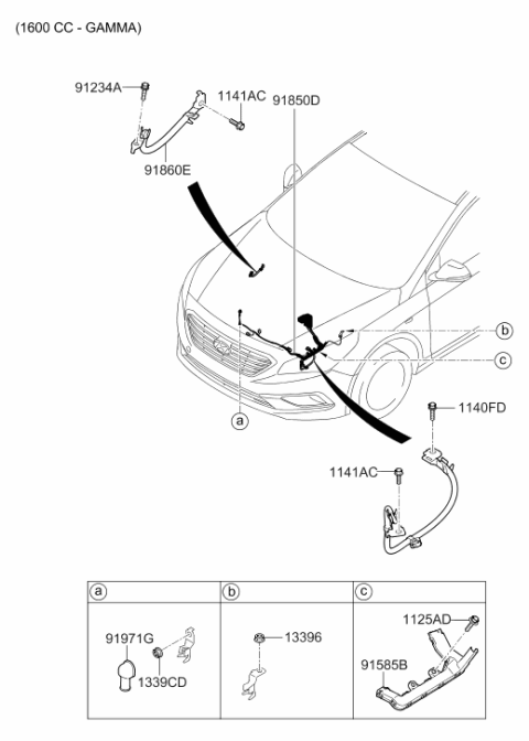 2016 Hyundai Sonata Miscellaneous Wiring Diagram 3