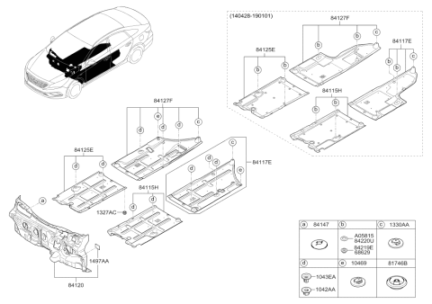 2015 Hyundai Sonata Isolation Pad & Plug Diagram 2