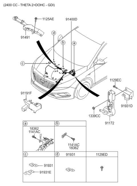 2016 Hyundai Sonata Control Wiring Diagram 3
