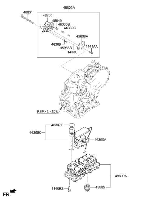 2026 Hyundai Kona Transmission Valve Body Diagram 2