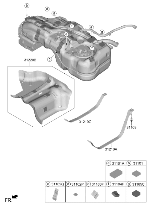 2026 Hyundai Kona Fuel System Diagram 2