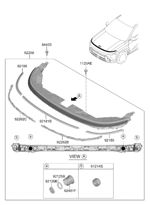 2026 Hyundai Kona Head Lamp Diagram 3