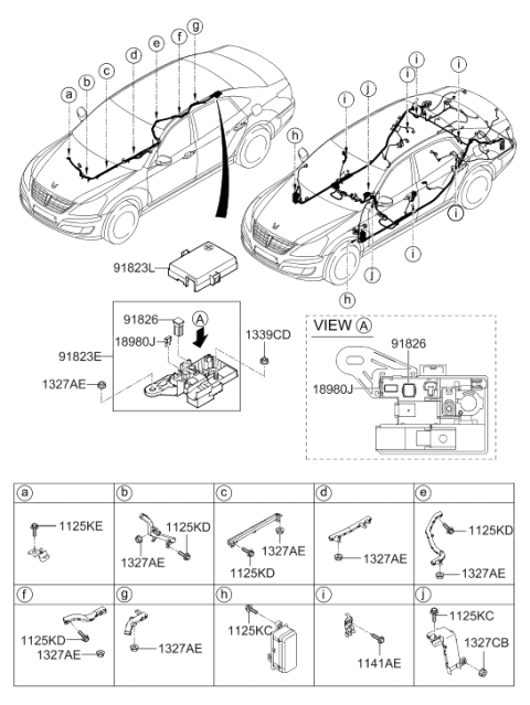 2013 Hyundai Equus Control Wiring Diagram 4