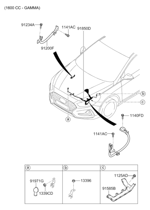 2018 Hyundai Sonata Miscellaneous Wiring Diagram 2
