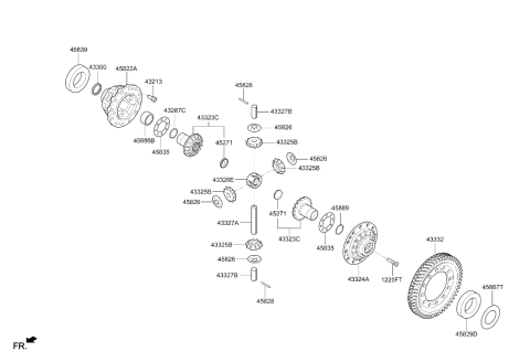 2025 Hyundai Elantra N Transaxle Gear-Manual Diagram 4