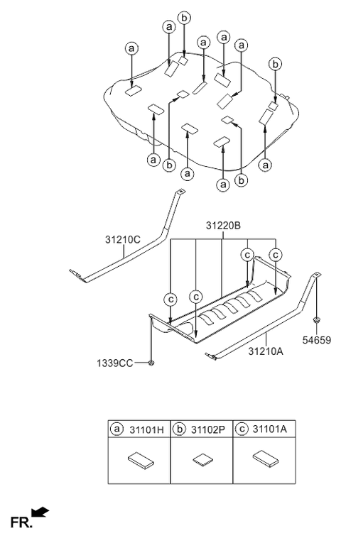 2015 Hyundai Azera Fuel System Diagram 2