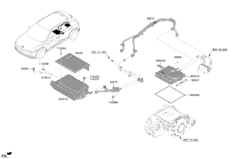 2024 Hyundai Ioniq 5 Korean made Electronic Control Diagram 2