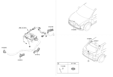 2024 Hyundai Ioniq 5 Korean made Miscellaneous Wiring Diagram 2