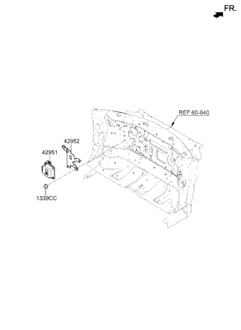 2024 Hyundai Ioniq 5 Korean made Traction Motor & GDU Diagram 3