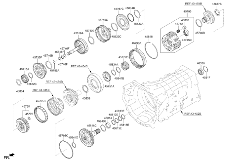 2025 Hyundai Genesis G80 Transaxle Gear - Auto Diagram 2