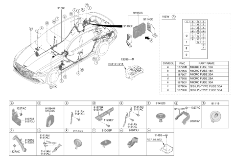 2026 Hyundai Genesis G80 Bolt Diagram for 11274-06207-K
