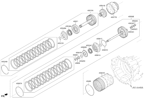 2026 Hyundai Genesis G80 Transaxle Clutch - Auto Diagram 4