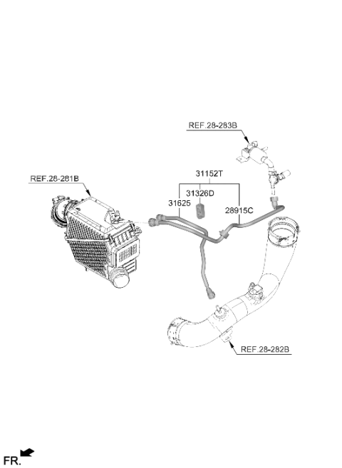 2025 Hyundai Genesis G80 Fuel Line Diagram 3